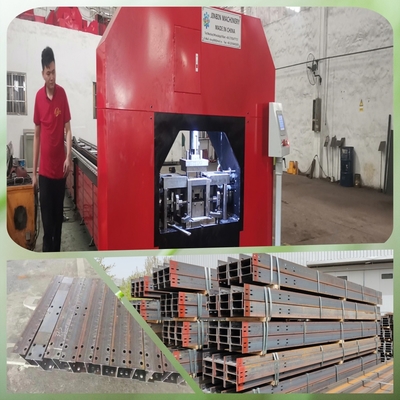Mining Machinery 13m H Shaped Steel Automatic Punching And Shearing Machine