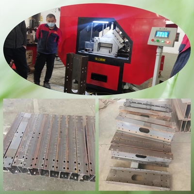 PM-100 CNC máy đâm tấm thép 1000kN lực 50mm tối đa.