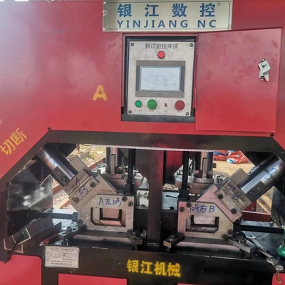 Thép khuôn kênh thép tất cả trong một máy cắt đâm