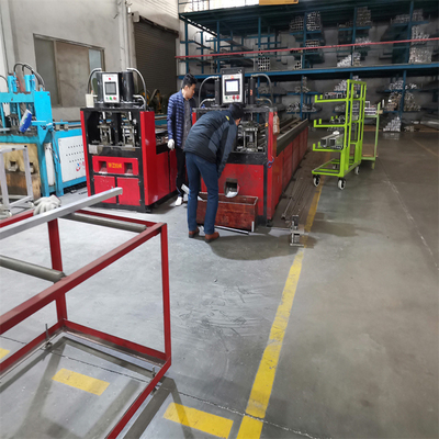 Ống vuông Máy đâm tự động 2500KG Hệ thống điều khiển PLC 380V