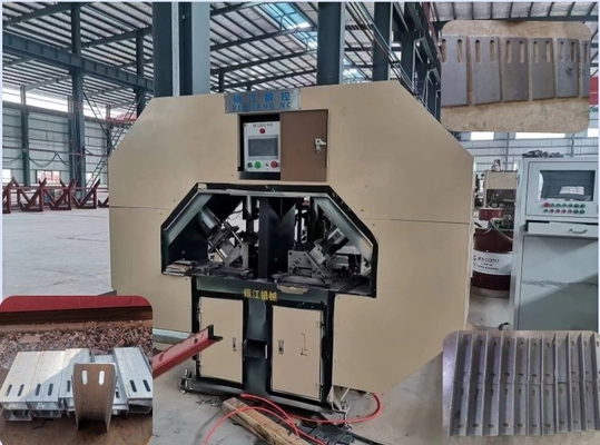 Kinh tế 1000kN F lực đâm dày thép phẳng và CNC Steel cấu trúc đâm máy cắt