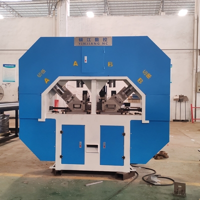 Thang máy thang máy kênh thép đâm và cắt tất cả trong một máy