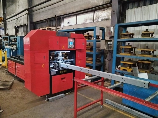 Máy phun ống hình vuông thép tốc độ PLC điều khiển 50-100 đấm / phút